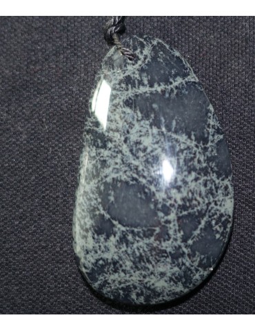 Ciondolo Cabochon di ossidiana Spider A