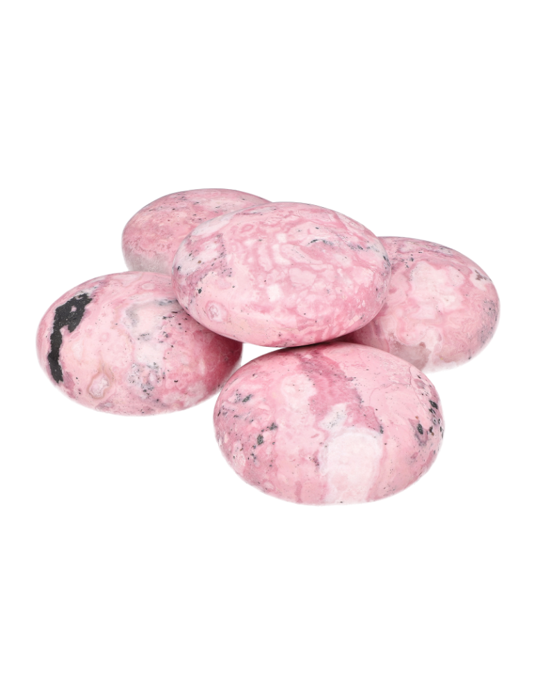 Ciottoli rotondi di rodonite