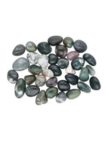 Agate tree tumbled stones A