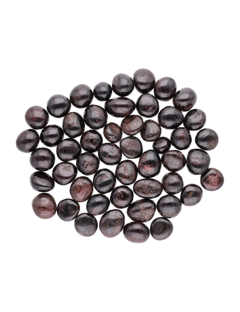 Piedras rodadas de granate A