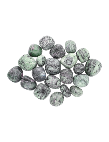 Rubin-Zoisit Trommelsteine B