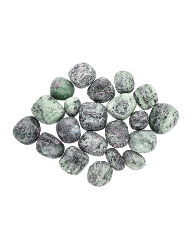 Rubino zoisite pietre burattate B