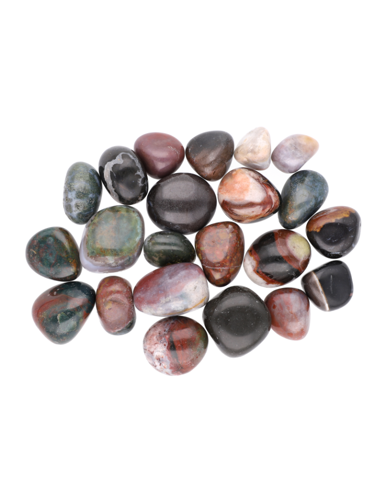 Agate indienne pierres roulées A