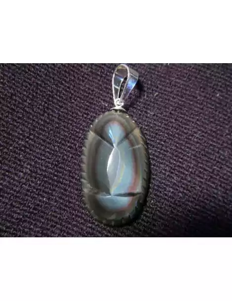 Virgin obsidian pendant wholesale