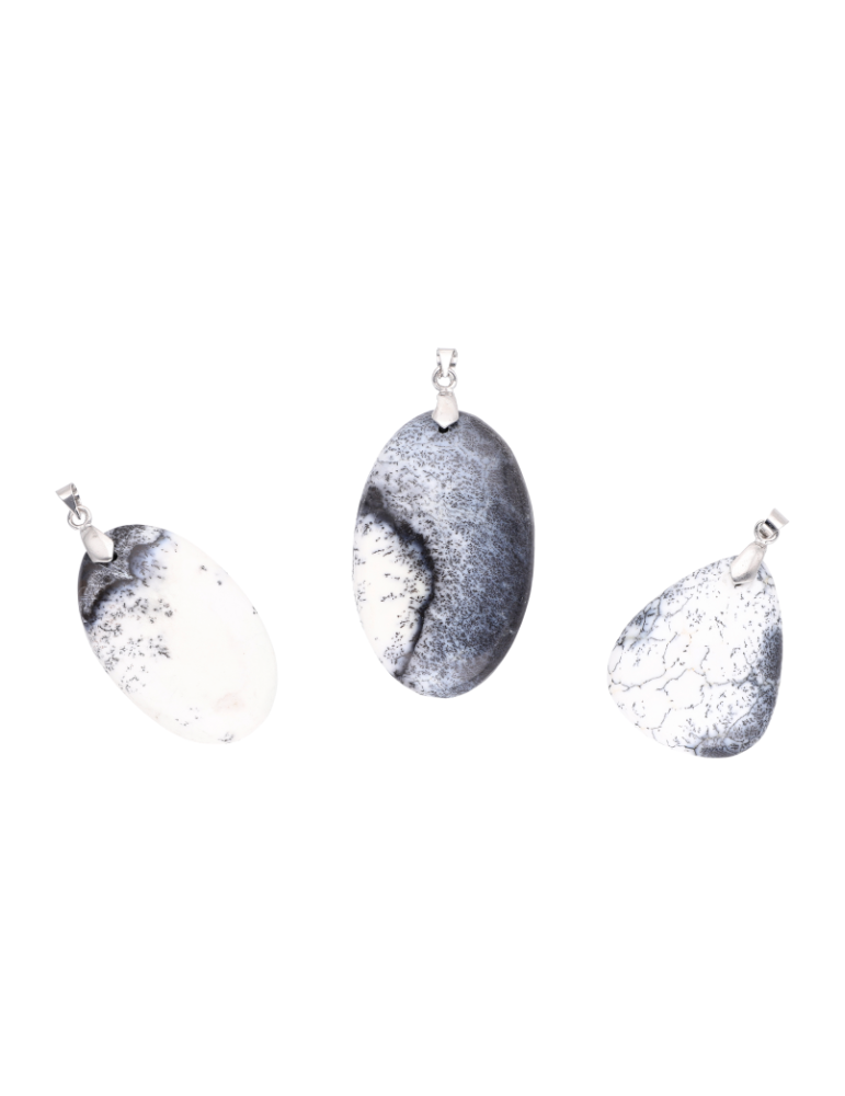 Pendentif Agate Dendrite A