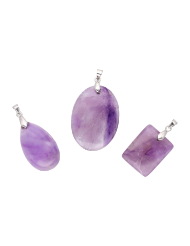 Klarer Amethyst-Anhänger A