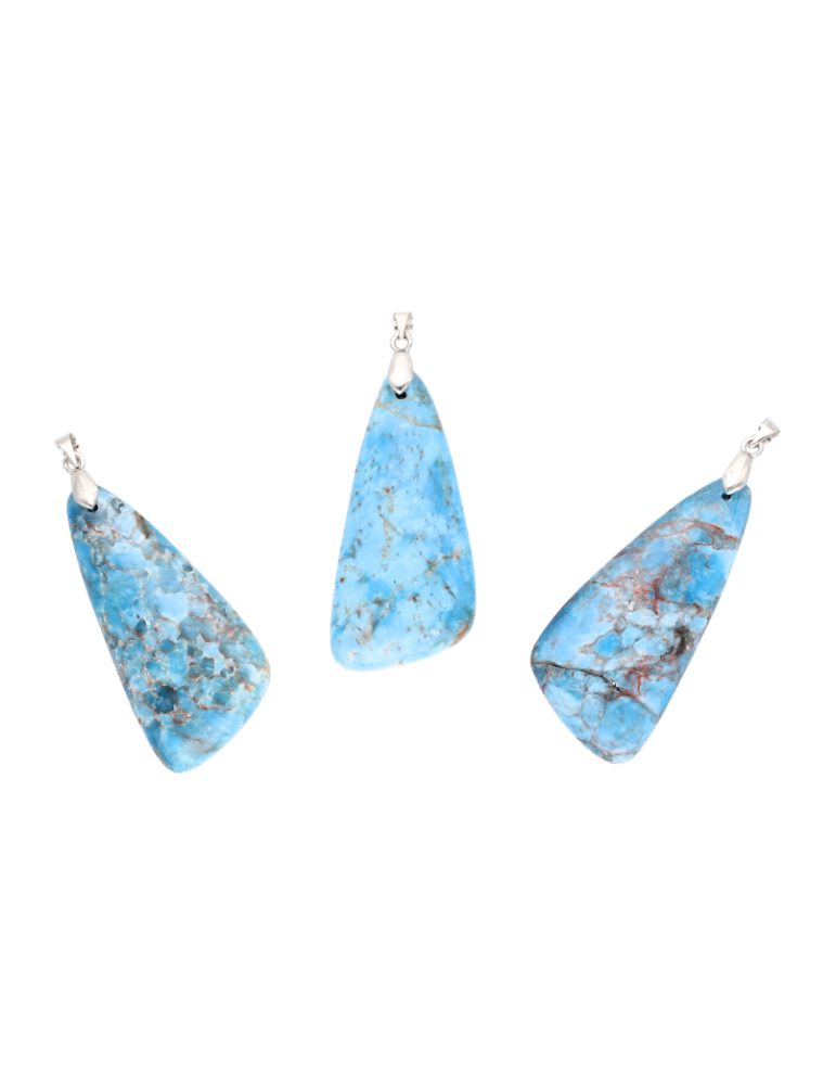 Blue Apatite Pendant China AB