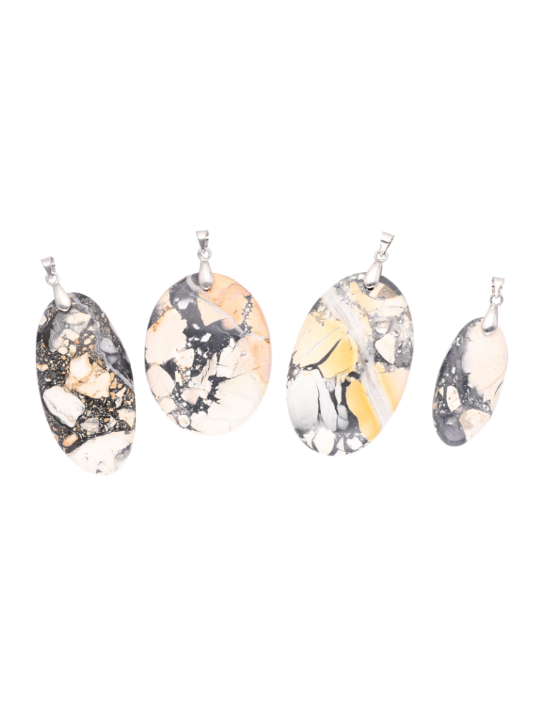 Pendentif jaspe maligano A