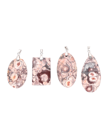 Bird's Eye Jasper Pendant AA
