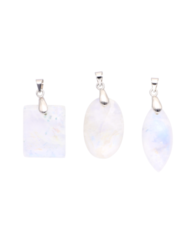 Anhänger Weißer Labradorit A