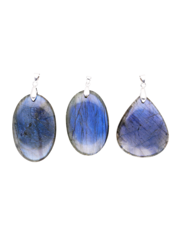 Pendentif labradorite bleue AA