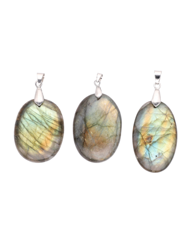 Multi-colored Labradorite Pendant A