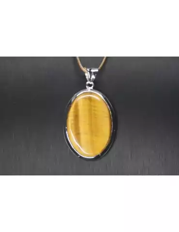 Tiger's Eye Pendant set in 925 Silver