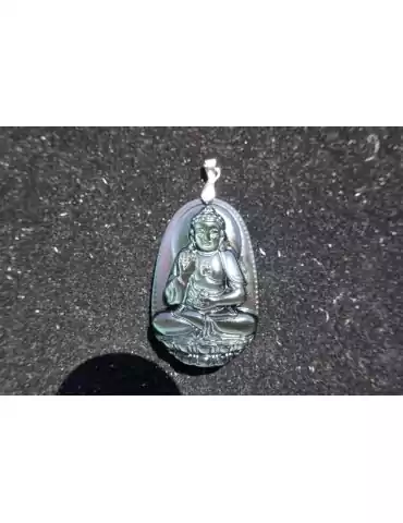 Siddharatha Anhänger aus himmlischem Obsidianauge A