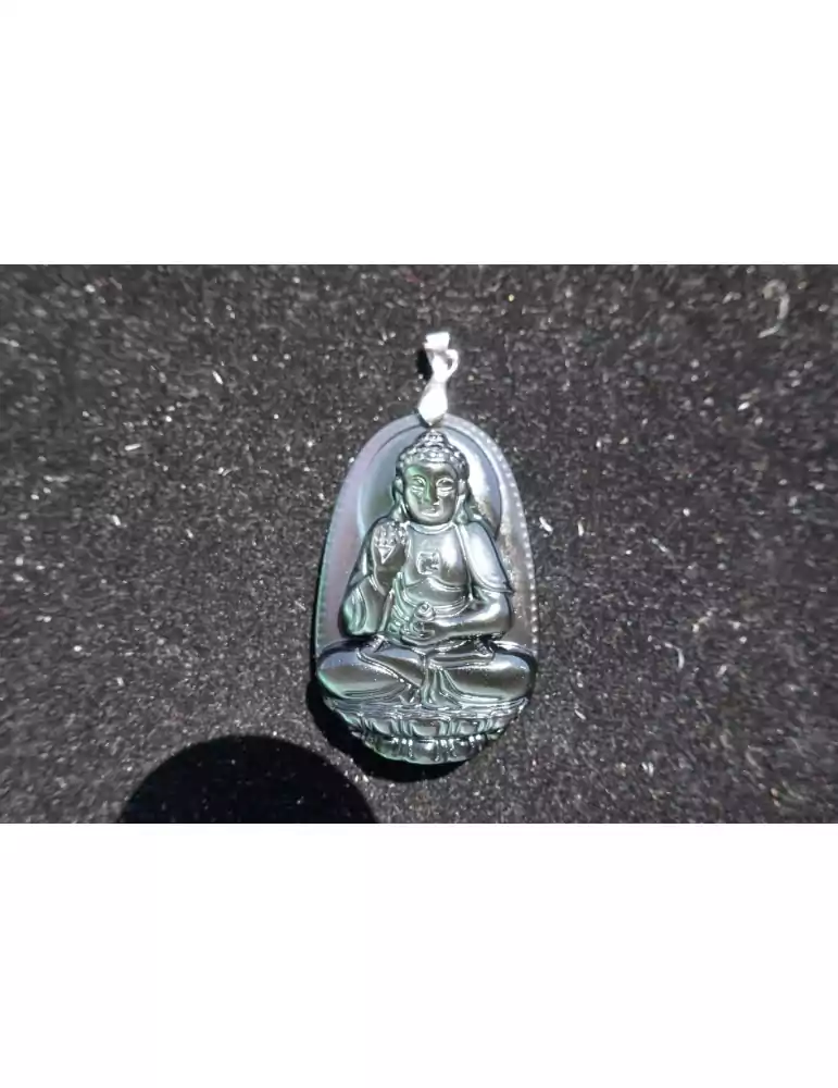 Siddharatha Anhänger aus himmlischem Obsidianauge A