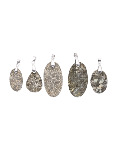 Pyriet druzy hanger A