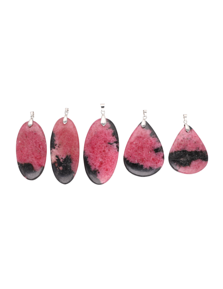 Argentine Rhodonite Pendant AA