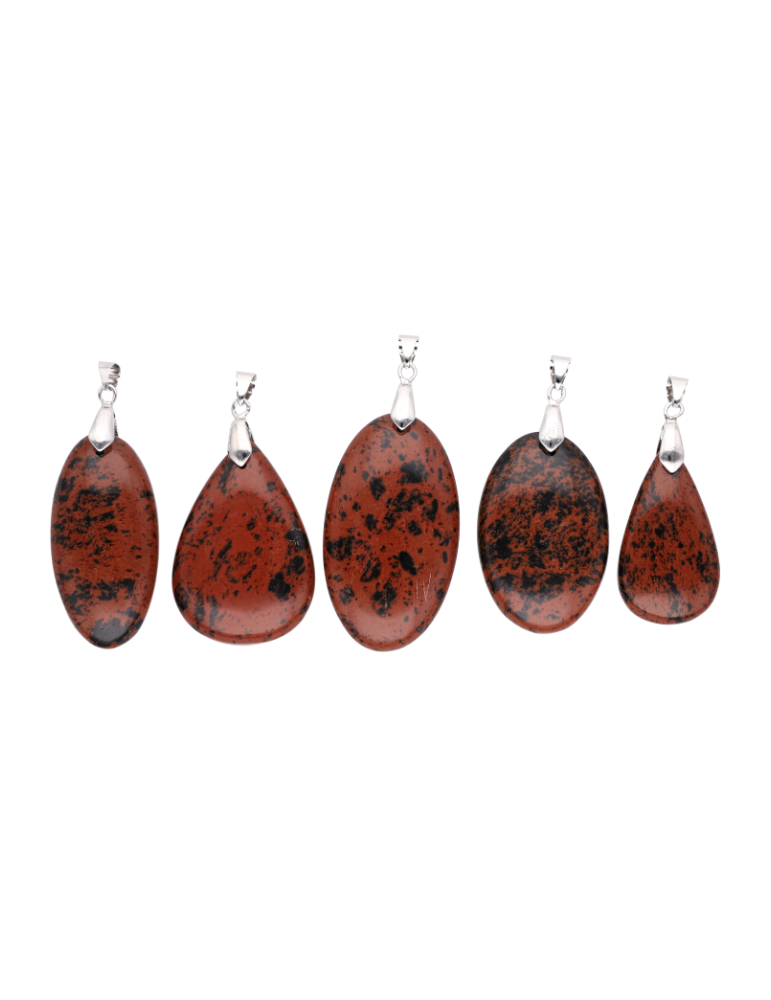 Mahogany Obsidian Pendant A