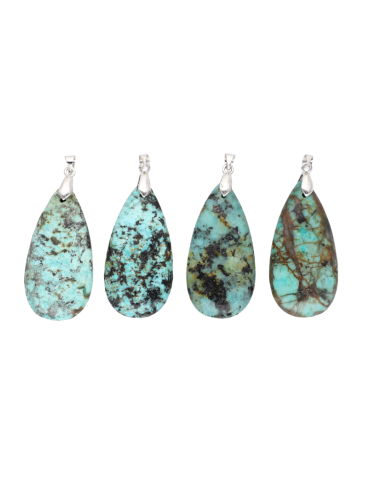 Afrikaanse turquoise hanger A