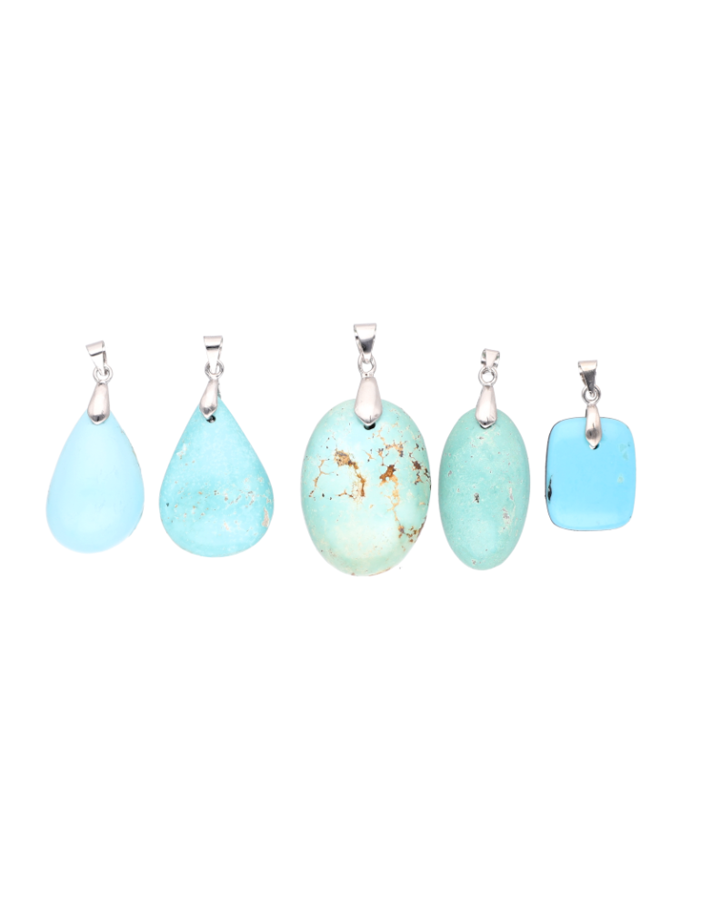 Pendentif turquoise A