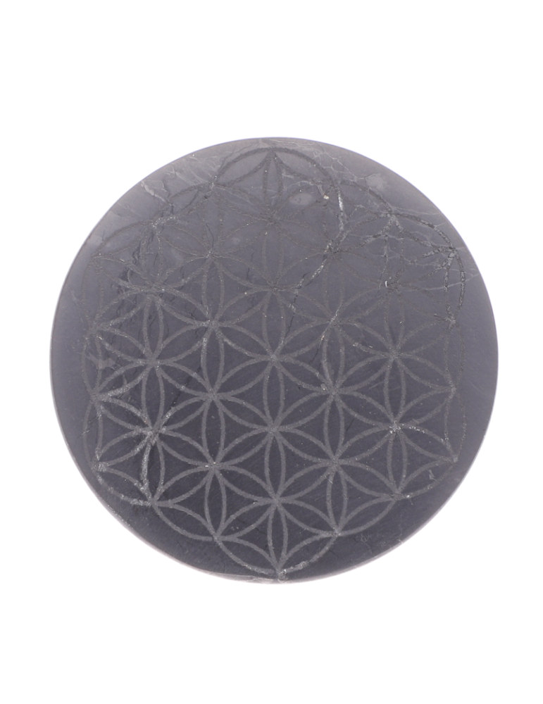 Anti-wave patch with Flower of Life shungite