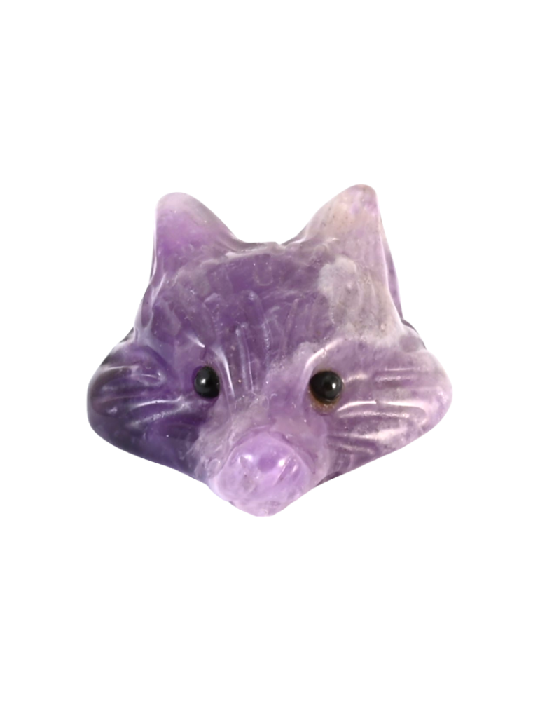 Pingente de raposa olho de tigre