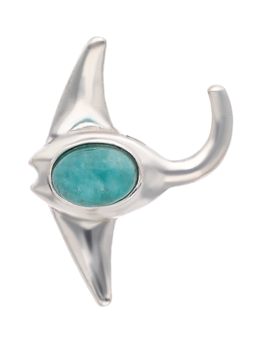 Pingente raia prata 925