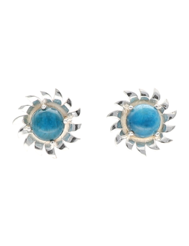 Pendientes Daisy plata 925