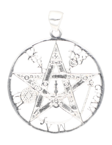 Hanger pentagram zilver 925