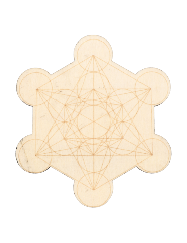 Disco in legno scolpito...