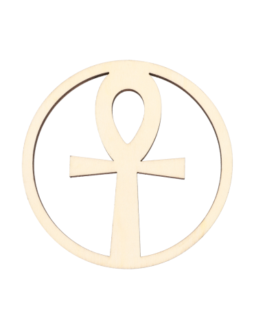 Geschnitzte Holzscheibe...