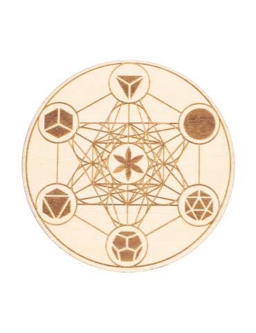 Metatron houten schijf...