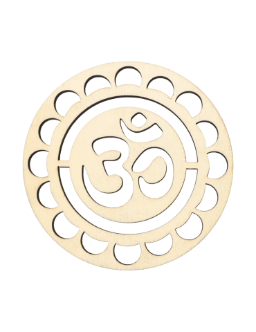 Om houtsnijwerk schijf met...