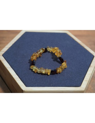 Amber baby armband in twee kleuren