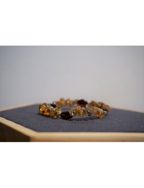 Amber baby armband in twee kleuren