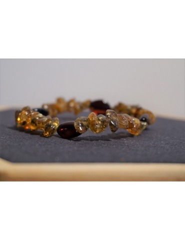 Amber baby armband in twee kleuren