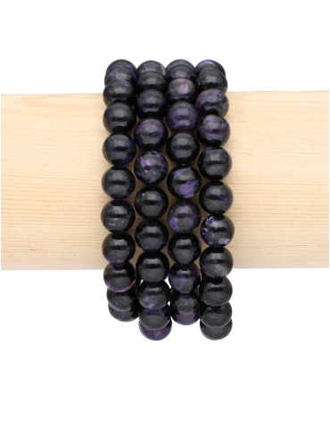 Brazalete de sugilita A de 8 mm