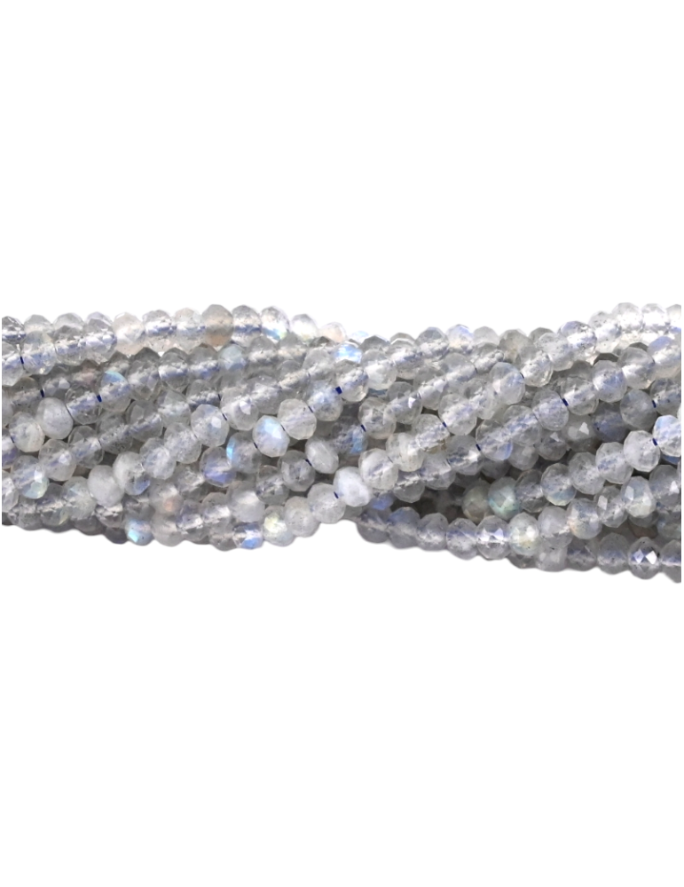 Filo perle sfaccettate labradorite AA