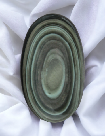 Galets obsidienne oeil céleste xl A