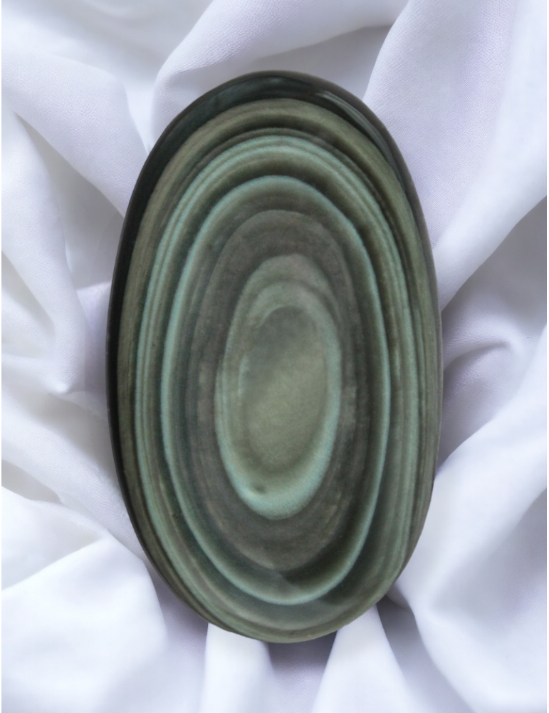 Seixos de obsidiana olho celestial xl A