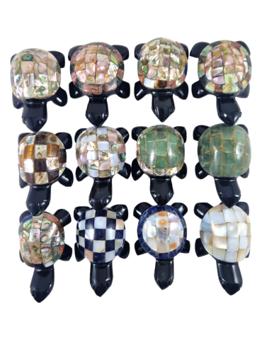 tortue obsidienne nacre M