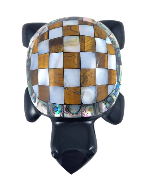 tortue obsidienne nacre L
