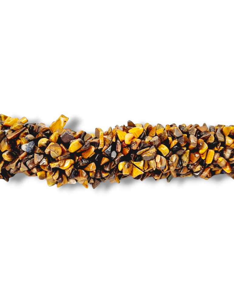 Baroque Tiger Eye Bead Strand 85 cm A