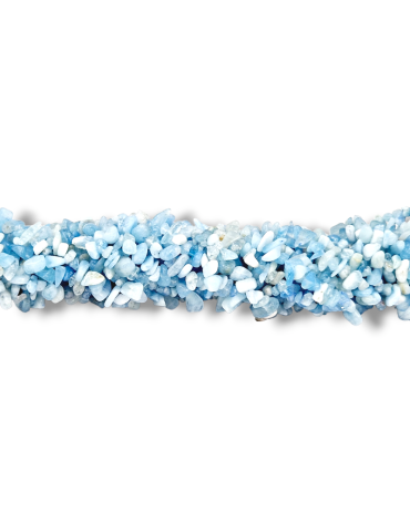 Baroque thread Aquamarine 85 cm A