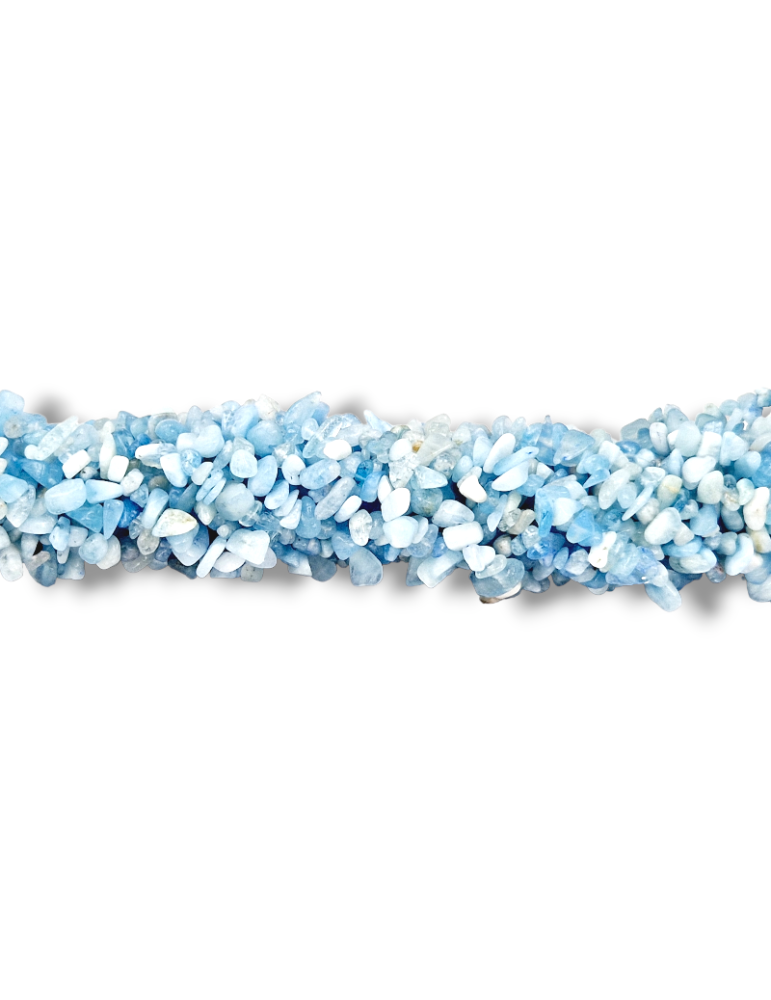 Baroque thread Aquamarine 85 cm A