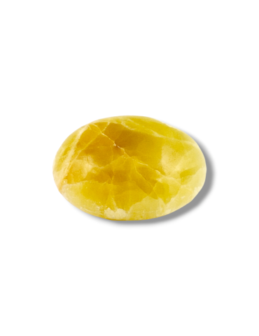 Gelbe Calcit-Kieselsteine A