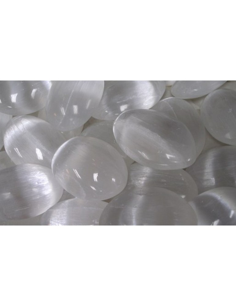 Galletto in Selenite 7 cm (Lotto di 5 pezzi)