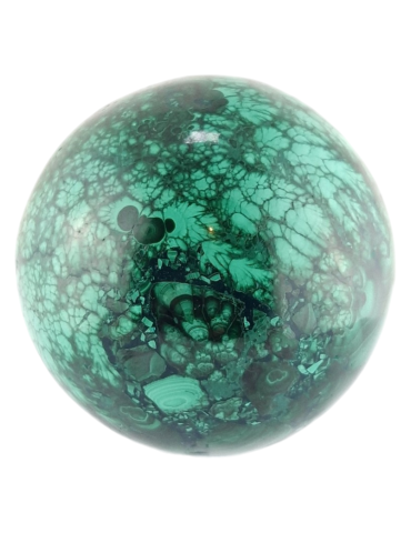 Sfera di Malachite AA