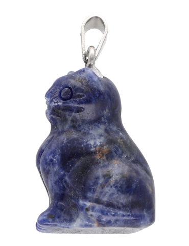 Carved Cat Pendant