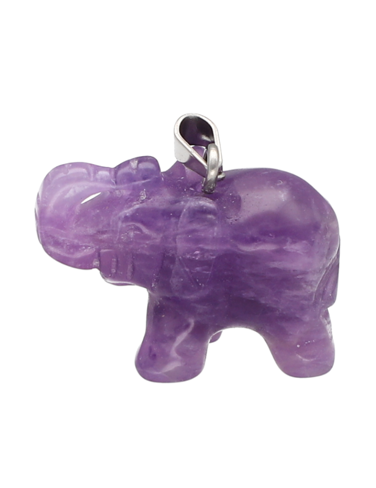 Sculpted Elephant Pendant